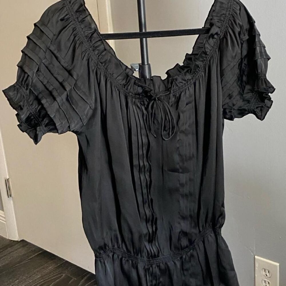 Charlotte-russe Women's Black Blouse